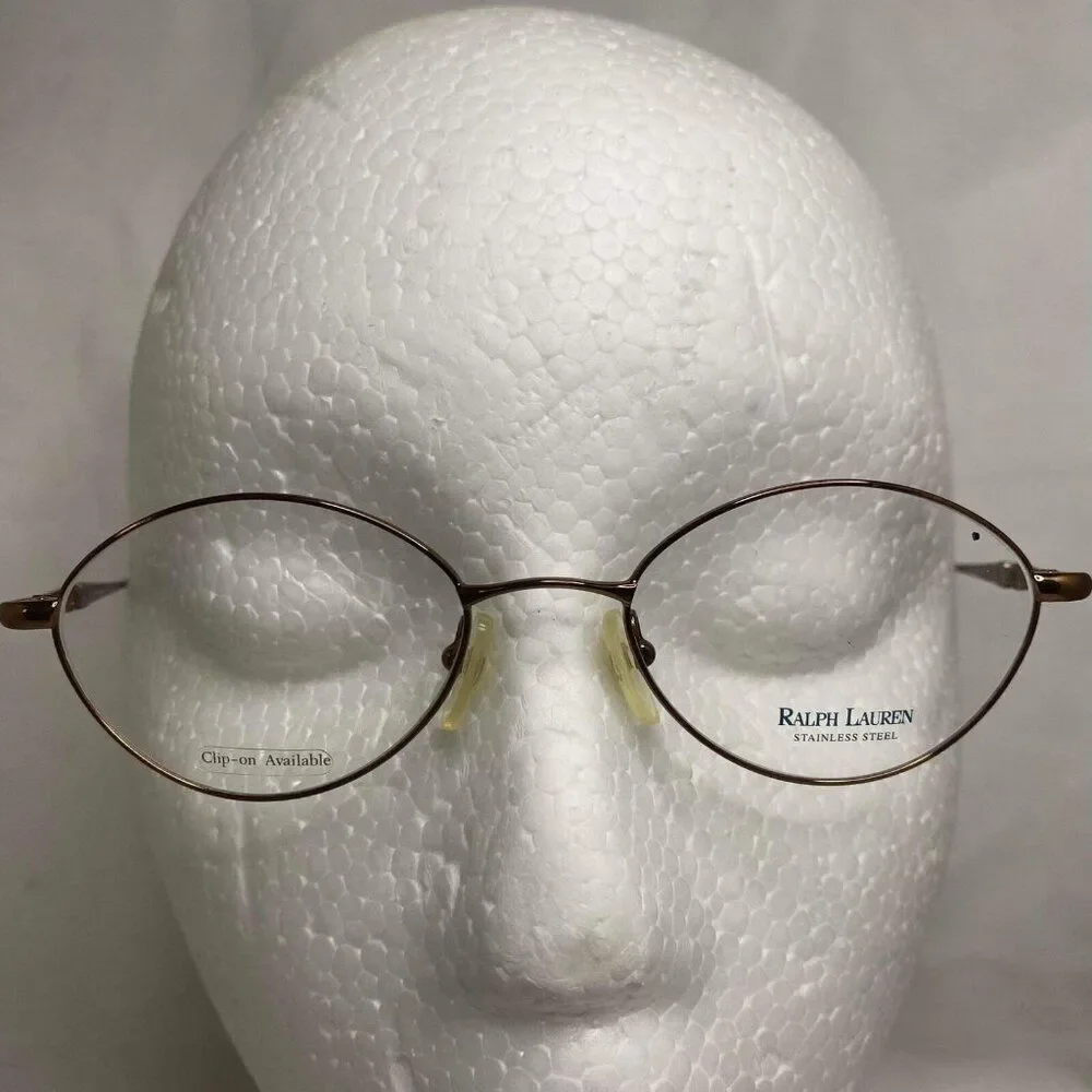 #5280 Ralph Lauren Women's Bronze Stainless Steel Eyewear Frames